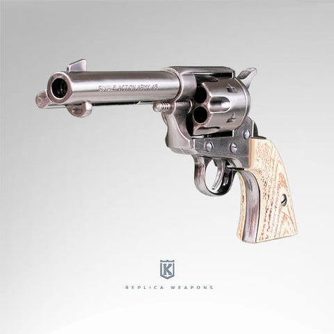Colt .45 Peacemaker Replica Revolver – Steel Finish