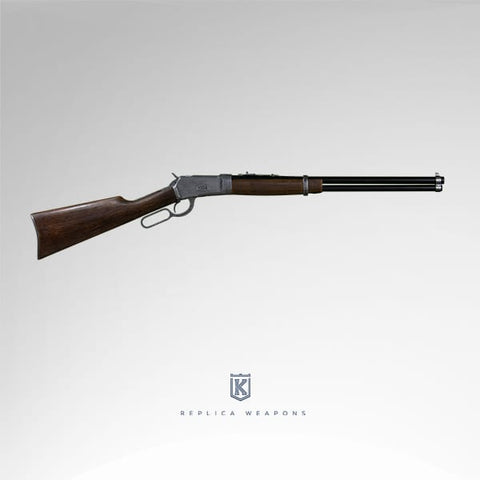 Cap firing Winchester Western Lever Action Rifle - Grey Finish