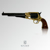 REMINGTON 1858 CONVERTED REPLICA BLACK AND BRASS