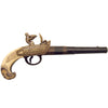 Ornate Denix Replica Tula Russia Flintlock Pistol