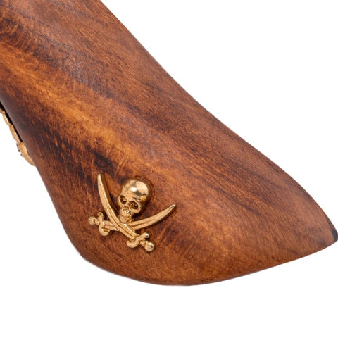 Denix Large Double-Barrel Pirate Pistol Replica – 18th Century