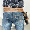 Western Genuine Leather Holster and Belt for Colt .45 – Classic Cowboy Gun Belt Rig