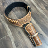 Western Genuine Leather Holster and Belt for Colt .45 – Classic Cowboy Gun Belt Rig