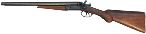 1860 Model Double Barrel Hammer Shot Gun Replica