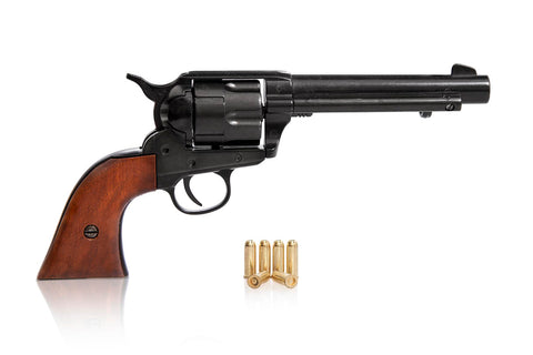 Colt 45 Western Frontier Replica Black finish - Wood Grips