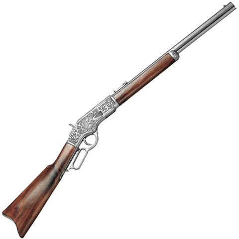 Engraved Winchester Lever Action Rifle Replica
