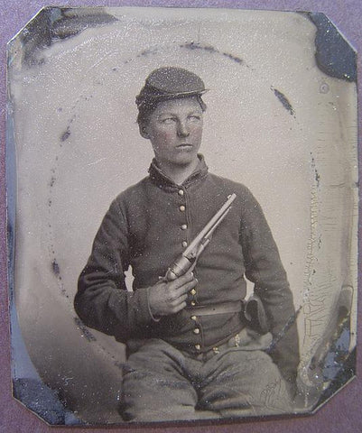 Navy Colt Replica - Grey 1860's Civil War