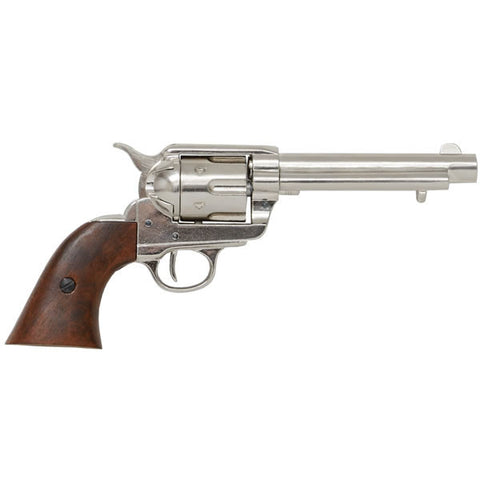 Colt Frontier Replica Revolver Nickel Finish