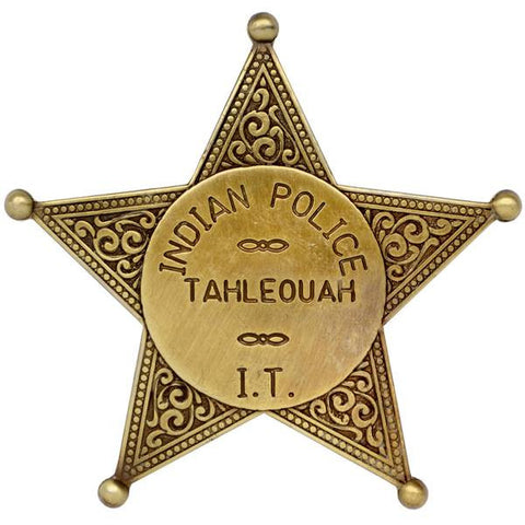 Indian Territory Police Badge - G108