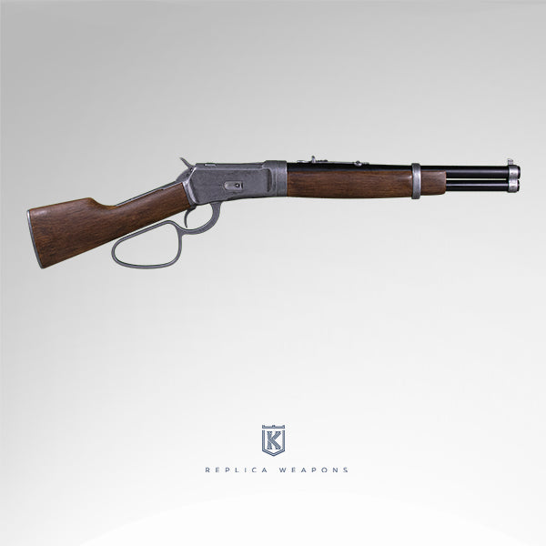 Leg Rifle Extended Mares Leg Rifle Western Lever Action Antique Grey Finish