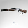 Extended Mares Leg Rifle Western Lever Action Antique Grey Finish