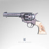 COLT 45 - PEACEMAKER GREY WITH BULLS HEAD GRIPS