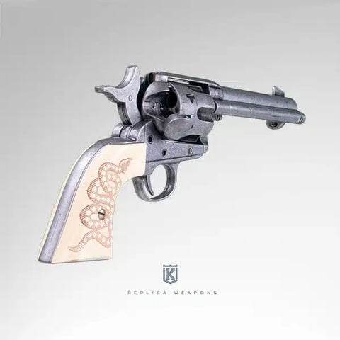COLT 45 - PEACEMAKER GREY WITH SNAKE GRIPS