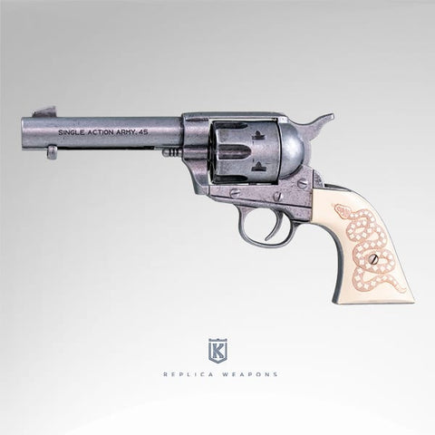 COLT 45 - PEACEMAKER GREY WITH SNAKE GRIPS