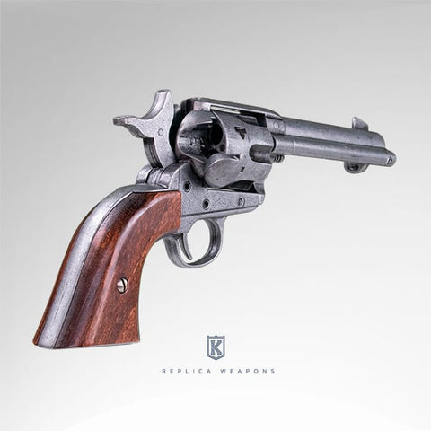 COLT 45 - PEACEMAKER GREY WITH WOOD GRIPS