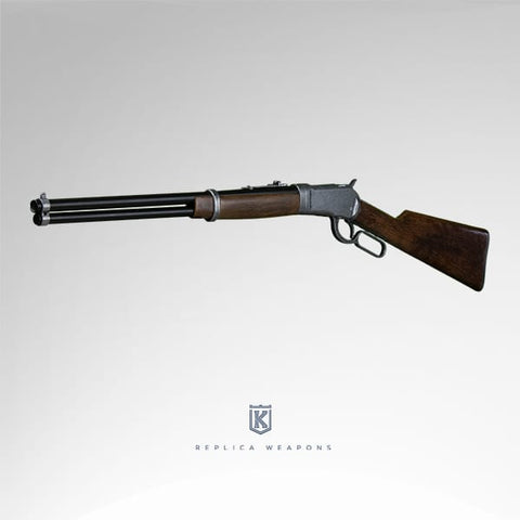 Cap firing Winchester Western Lever Action Rifle - Grey Finish