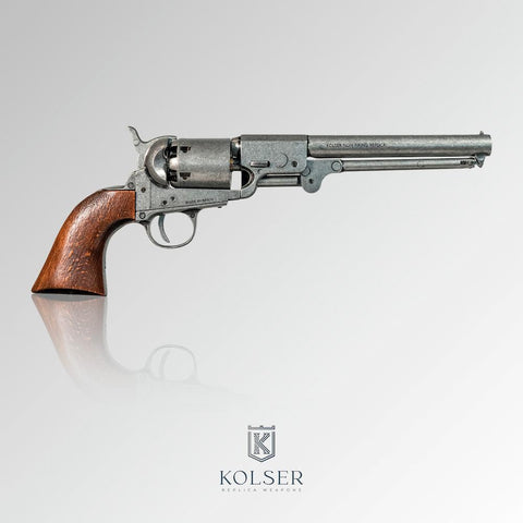 REPLICA COLT NAVY CONFEDERATE 1862 ANTIQUE GREY