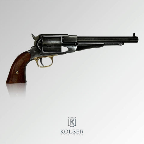 REMINGTON 1858 CONVERTED REPLICA AGED BLACK FINISH