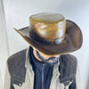 Genuine Leather Cowboy Hat – Classic Western Leather Hat for Men & Women