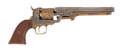 Colt Navy Revolver Replica - Engraved Version
