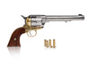 Colt 45 Cavalry Nickel and Brass Finish Wood Grips 47-1064-1WN