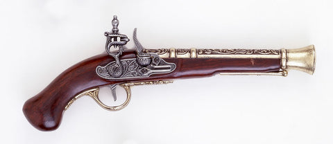 Brass Blunderbuss Flintlock Pistol