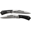 Black Pocket Knife With Stainless Steel Blade