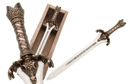 Conan Father Sword Letter Opener by Marto of Toledo Spain (Bronze) - CONAN.201