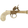 Flintlock Pocket Pistol - Ivory & Gold Finish - G1009/L