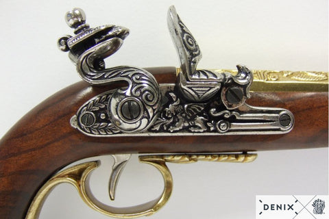 Flintlock dueling pistol, Versailles (France) 1810.