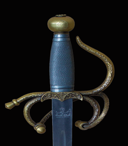 Colada Cid Small Sword - Brass