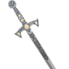 Templar Sword Silver Finish - Silver Contrasts