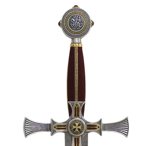 Damascened Templar Sword