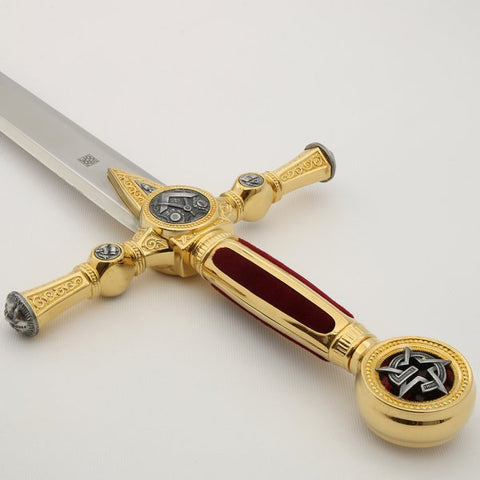 Masonic Sword Gold Finished
