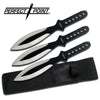PERFECT POINT 3 PIECE THROWING KNIFE SET 9" OVERALL