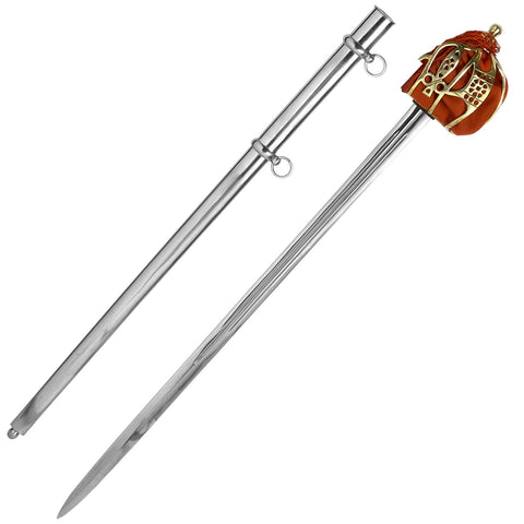 Scottish Basket Hilt Broadsword Replica