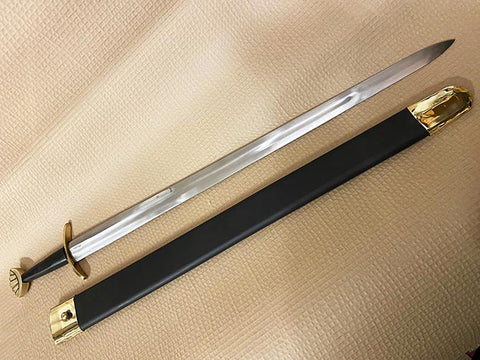 Viking Lobe Sword with scabbard