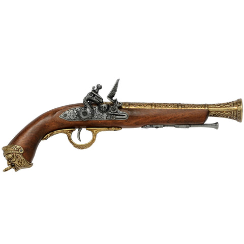 Pirate Replica Brass Flintlock