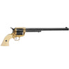 Single Action Buntline Special Revolver Replica - Black & Brass