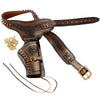 Dark Brown Leather Rig for Western Revolvers