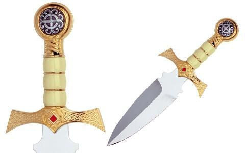 Claymore Highlander Dagger Gold - HI015.1