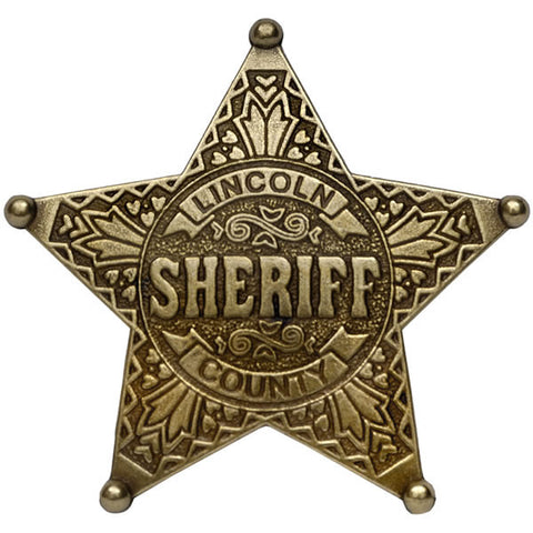 LINCOLN COUNTY SHERIFF STAR G104