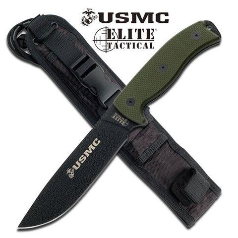 US Marines Fixed Blade 12" Overall - M-1021GN