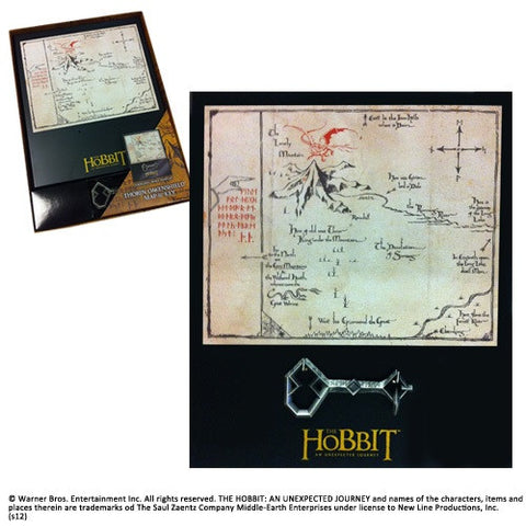 THORIN OAKENSHIELD'S 8 X 10"Map & Key - NN1243