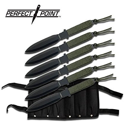 Perfect Point Throwing Knife Set 7.5" Overall - PP-064-6