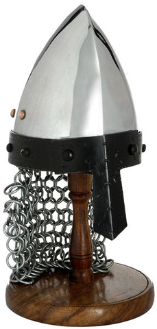 MINI NORMAN/SAXON HELMET WITH STAND - S5550/MINI