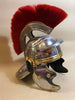 Roman Centurion Helmet With Red Plume