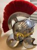 Roman Centurion Helmet With Red Plume